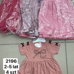 Sukienki DZIECIĘCA size 2-5 lat_ paczka 4szt _1 kolor 3237782