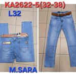 Spodnie jeansowe MĘSKA_ Size 32-38_ paczka 10 szt_ 3238165