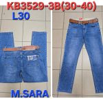 Spodnie jeansowe MĘSKA_ Size 30-40_ paczka 12 szt_ 3238166