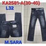 Spodnie jeansowe MĘSKA_ Size 30-40_ paczka 12 szt_ 3238177