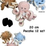 Pluszowa Ośmiornica Kinga Maskotka 20CM 9932437