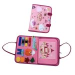 Tablica Manipulacyjna Walizka Zagadki Montessori 3082206
