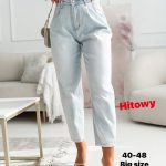 Jeansy DAMSKA _ Size 40-48 paczka 10szt_ 9321603