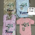 Body DZIECIĘCA size 62-86_ paczka 5szt _1 kolor 8410219