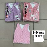 Kamizelki DZIECIĘCA size 3-9 M_ paczka 6szt _1 kolor 8410237
