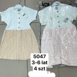 Sukienki DZIECIĘCA size 3-6 lat_ paczka 4szt _1 kolor 8410309
