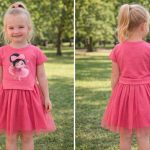 Sukienki DZIECIĘCA size 4-14 lat_ paczka 6szt _1 kolor 3877808