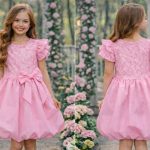 Sukienki DZIECIĘCA size 4-14 lat_ paczka 6szt _1 kolor 3877815
