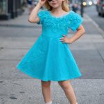 Sukienki DZIECIĘCA size 4-14 lat_ paczka 6szt _1 kolor 3877826