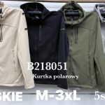 Kurtki MĘSKA _ Size M-3XL_ paczka 5szt _1Kolor 7007523