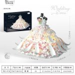 KLOCKI MZ-418 WEDDING DRESS 4968849