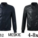 Kurtki skórzane MĘSKA _ Size 4-8XL_ paczka 5szt _1Kolor