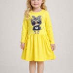 Sukienki DZIECIĘCA size 4-14 lat_ paczka 6szt _1 kolor 4259808
