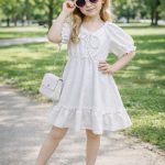 Sukienki DZIECIĘCA size 4-14 lat_ paczka 6szt _1 kolor 4259812