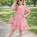 Sukienki DZIECIĘCA size 4-14 lat_ paczka 6szt _1 kolor 4259813