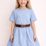 Sukienki DZIECIĘCA size 4-14 lat_ paczka 6szt _1 kolor 4259826