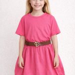 Sukienki DZIECIĘCA size 4-14 lat_ paczka 6szt _1 kolor 4259828