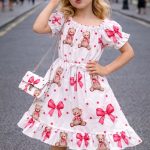 Sukienki DZIECIĘCA size 4-14 lat_ paczka 6szt _1 kolor 4259830