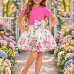 Sukienki DZIECIĘCA size 4-14 lat_ paczka 6szt _1 kolor 4259836