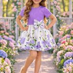 Sukienki DZIECIĘCA size 4-14 lat_ paczka 6szt _1 kolor 4259839