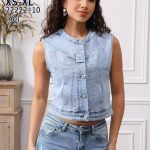 Kamizelki Jeansowe DAMSKA _ Size xs-xl_ paczka 10szt_ 1754566
