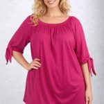 Tuniki Damskie Polskie_ standard_ paczka 4szt 1 kolor 6335519