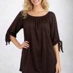 Tuniki Damskie Polskie_ standard_ paczka 4szt 1 kolor 6335521