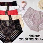 Majtki damskie _ Size 2-4XL_ paczka 24szt _mix kolor 6335698