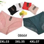 Majtki damskie _ Size 2-4XL_ paczka 24szt _mix kolor 5928913