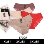 Majtki damskie _ Size XL-3XL_ paczka 24szt _mix kolor 5928914