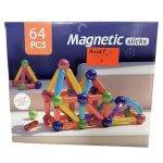 64 PCS Klocki Magnetyczne dla Dziewczynki 8605955