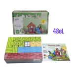 KLOCKI 48PCS MAGNETYCZNE MINECRAFT