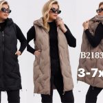 Kamizelkie damskie _ Size 3-7XL _ paczka 5szt _1 kolor 2635475