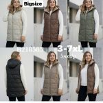 Kamizelkie damskie _ Size 3-7XL _ paczka 5szt _1 kolor 2635479