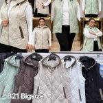 Kamizelkie damskie _ Size 3-7XL _ paczka 5szt _1 kolor 2635491