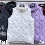 Kamizelkie damskie _ Size 3-7XL _ paczka 5szt _1 kolor 2635128