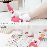 SKARPETY / STOPKI DAMSKIE .SIZE: 35-42_ (40PAR/PACZKA) KOLOR JAK NA ZDZIĘCIU 6412284