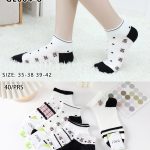 SKARPETY / STOPKI DAMSKIE .SIZE: 35-42_ (40PAR/PACZKA) KOLOR JAK NA ZDZIĘCIU 6412289
