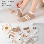 SKARPETY / STOPKI DAMSKIE .SIZE: 35-42_ (40PAR/PACZKA) KOLOR JAK NA ZDZIĘCIU 6412295