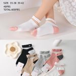 SKARPETY / STOPKI DAMSKIE .SIZE: 35-42_ (40PAR/PACZKA) KOLOR JAK NA ZDZIĘCIU 6412304