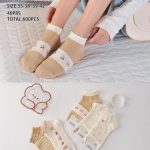 SKARPETY / STOPKI DAMSKIE .SIZE: 35-42_ (40PAR/PACZKA) KOLOR JAK NA ZDZIĘCIU 6412306