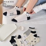 SKARPETY / STOPKI DAMSKIE .SIZE: 35-42_ (40PAR/PACZKA) KOLOR JAK NA ZDZIĘCIU 6412307