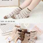 SKARPETY / STOPKI DAMSKIE .SIZE: 35-42_ (40PAR/PACZKA) KOLOR JAK NA ZDZIĘCIU 6412832