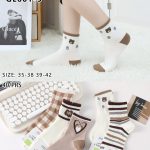 SKARPETY / STOPKI DAMSKIE .SIZE: 35-42_ (40PAR/PACZKA) KOLOR JAK NA ZDZIĘCIU 6412838