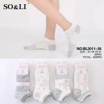 SKARPETY / STOPKI DAMSKIE .SIZE: 35-42_ (40PAR/PACZKA) KOLOR JAK NA ZDZIĘCIU 6412853