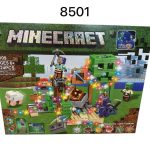 Zabawki Klocki Minecraft LED