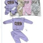 Komplety DZIECIĘCA size 9-24 m_ paczka 4szt _1 kolor 8878401
