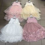 Sukienki DZIECIĘCA size 12-36 m_ paczka 5szt _1 kolor 8878425