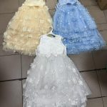Sukienki DZIECIĘCA size 4-14 lat_ paczka 6szt _1 kolor 8878429