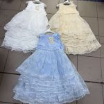 Sukienki DZIECIĘCA size 4-14 lat_ paczka 6szt _1 kolor 8878431